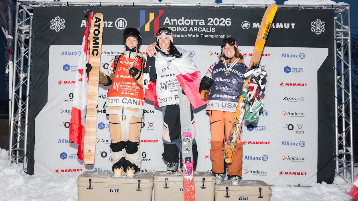 Justine Dufour-Lapointe sacrée vice-championne du monde en ski libre