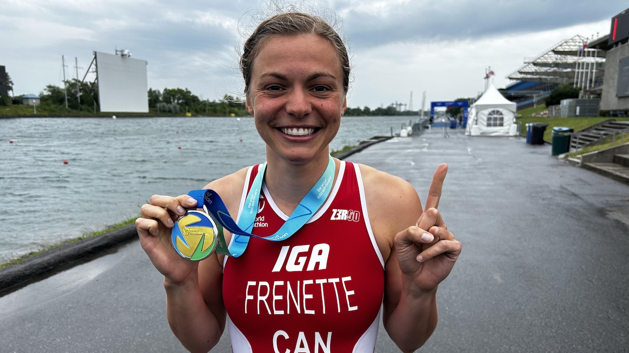 Kamylle Frenette s’impose au paratriathlon de Montréal | Radio-Canada