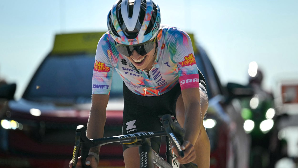 Tour de France : Niewiadoma en jaune au sommet du Ventoux