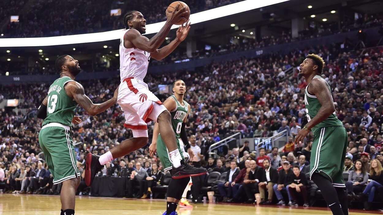 Kawhi Leonard des Raptors de Toronto Kawhi Leonard des Raptors de Toronto