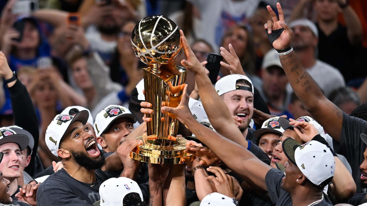 Les Knicks sont couronnés champions de la NBA