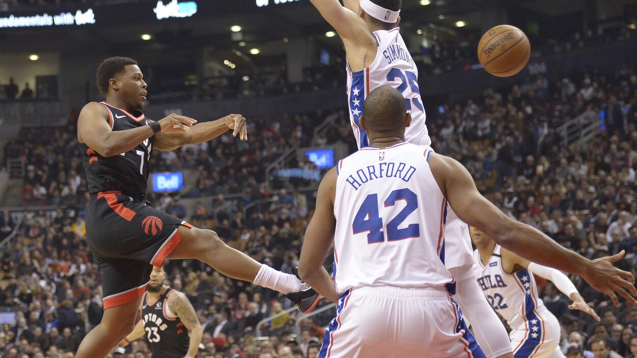 Kyle Lowry, Ben Simmons et Al Horford