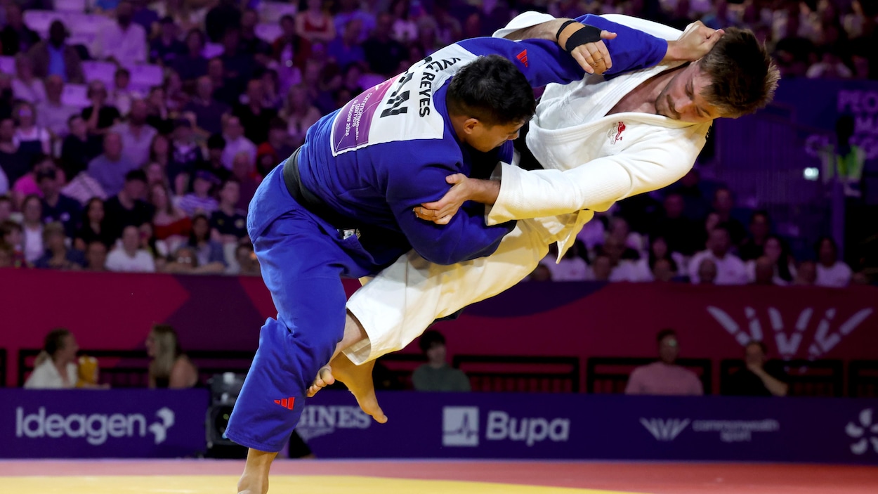 Reyes gagne l’or au judo aux Jeux du Commonwealth, Julien Frascadore porte-drapeau