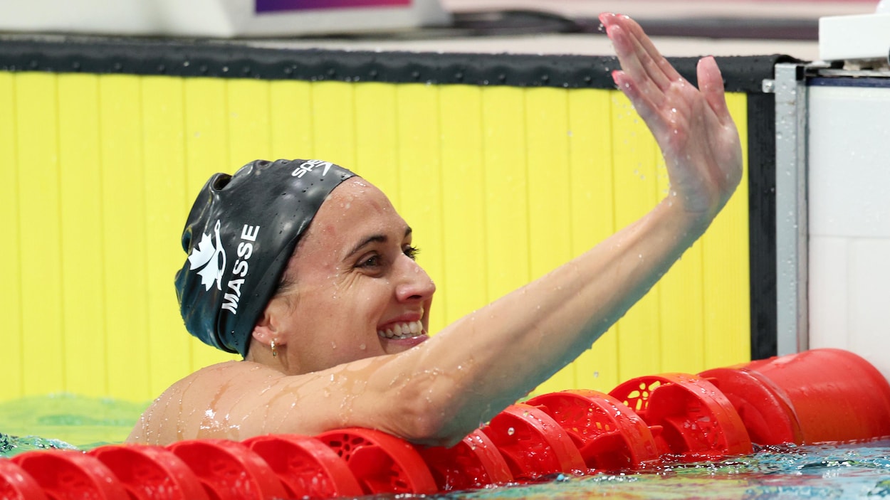 Kylie Masse nage vers l’or aux Jeux du Commonwealth