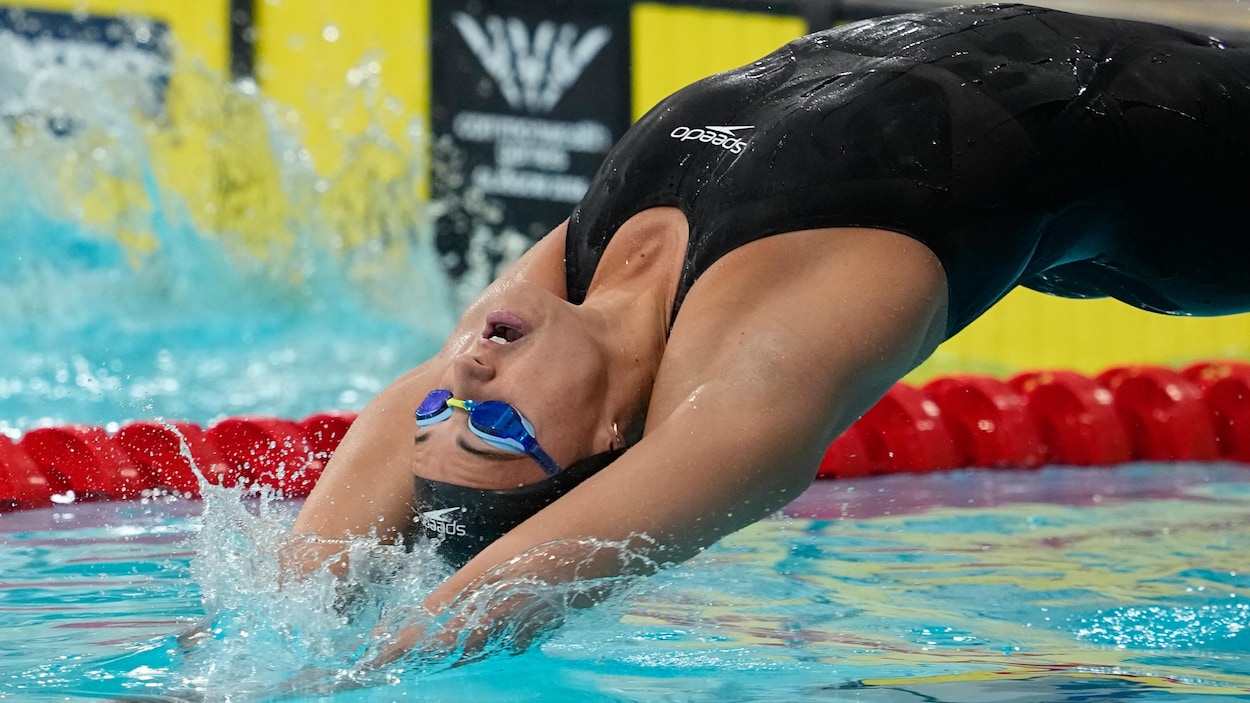 Natation : les relais canadiens au pied du podium à Glasgow