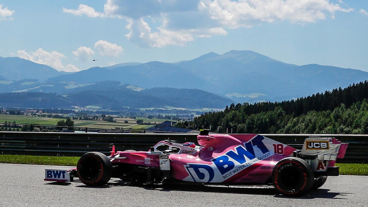 Lance Stroll roule à Spielberg.