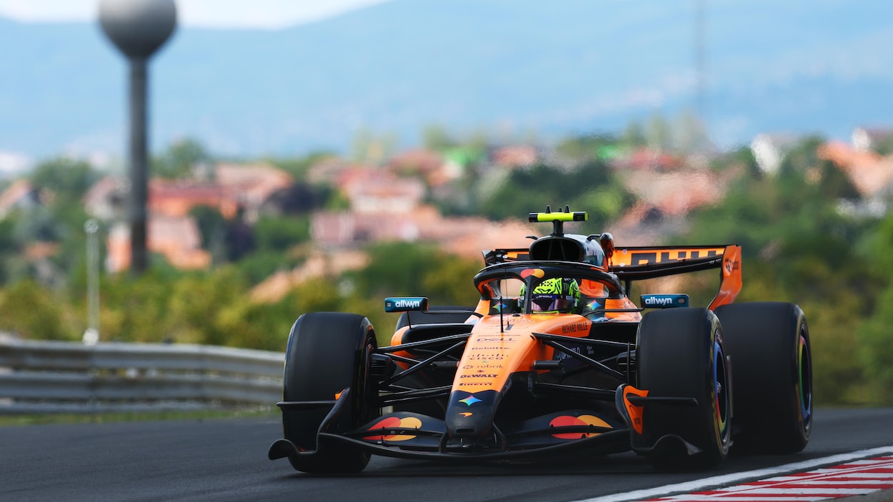 Lando Norris partira en tête au Grand Prix de Hongrie