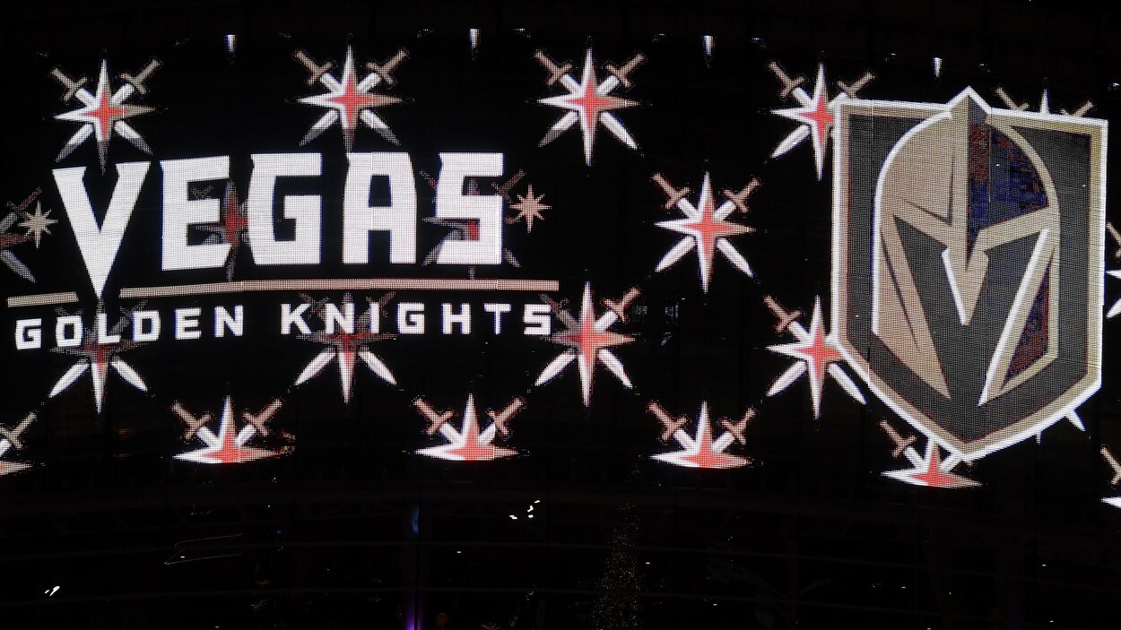 Les couleurs des Golden Knights de Las Vegas