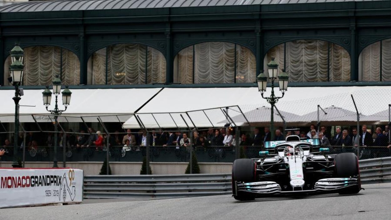 Lewis Hamilton à Monaco