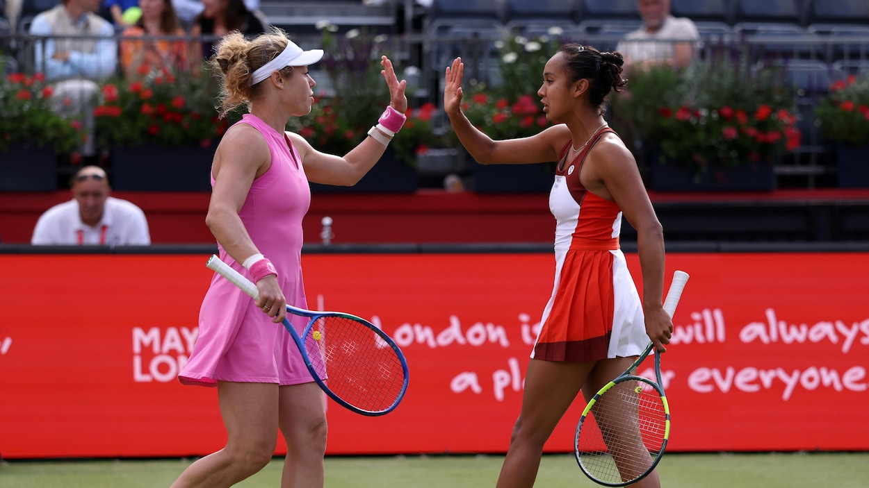 Leylah Annie Fernandez s’incline en finale du double au tournoi de Queen’s