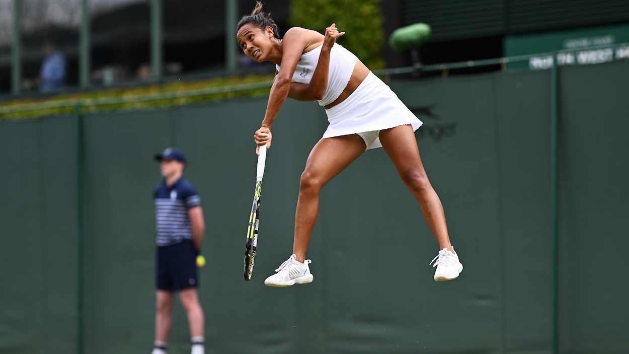 Leylah Annie Fernandez s’arrête au 2e tour à Wimbledon