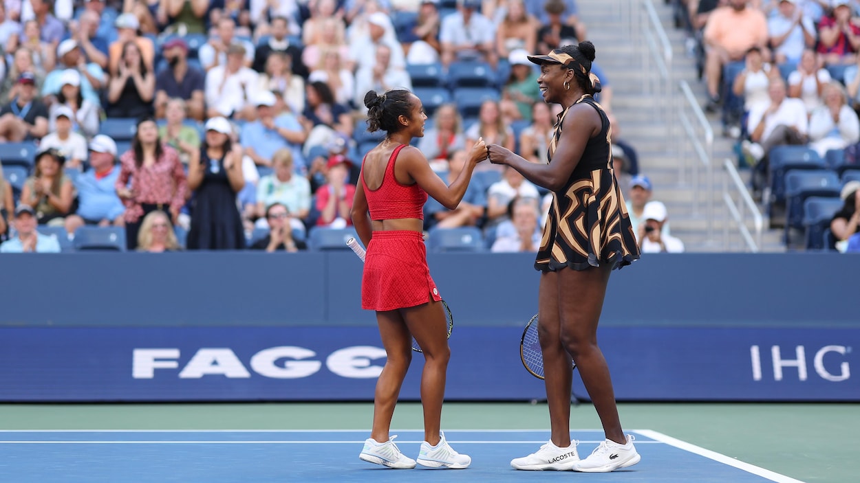 Leylah Annie Fernandez et Venus Williams atteignent les quarts à Flushing Meadows