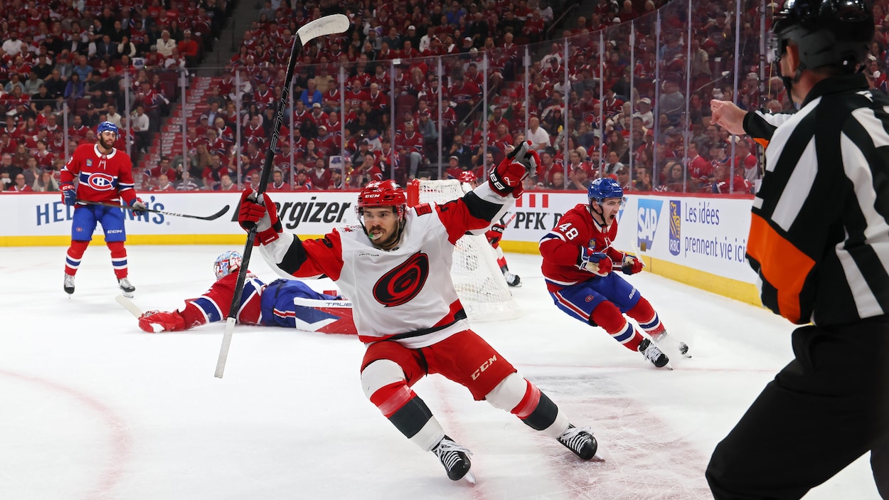 Les Hurricanes poussent le Canadien au bord du précipice