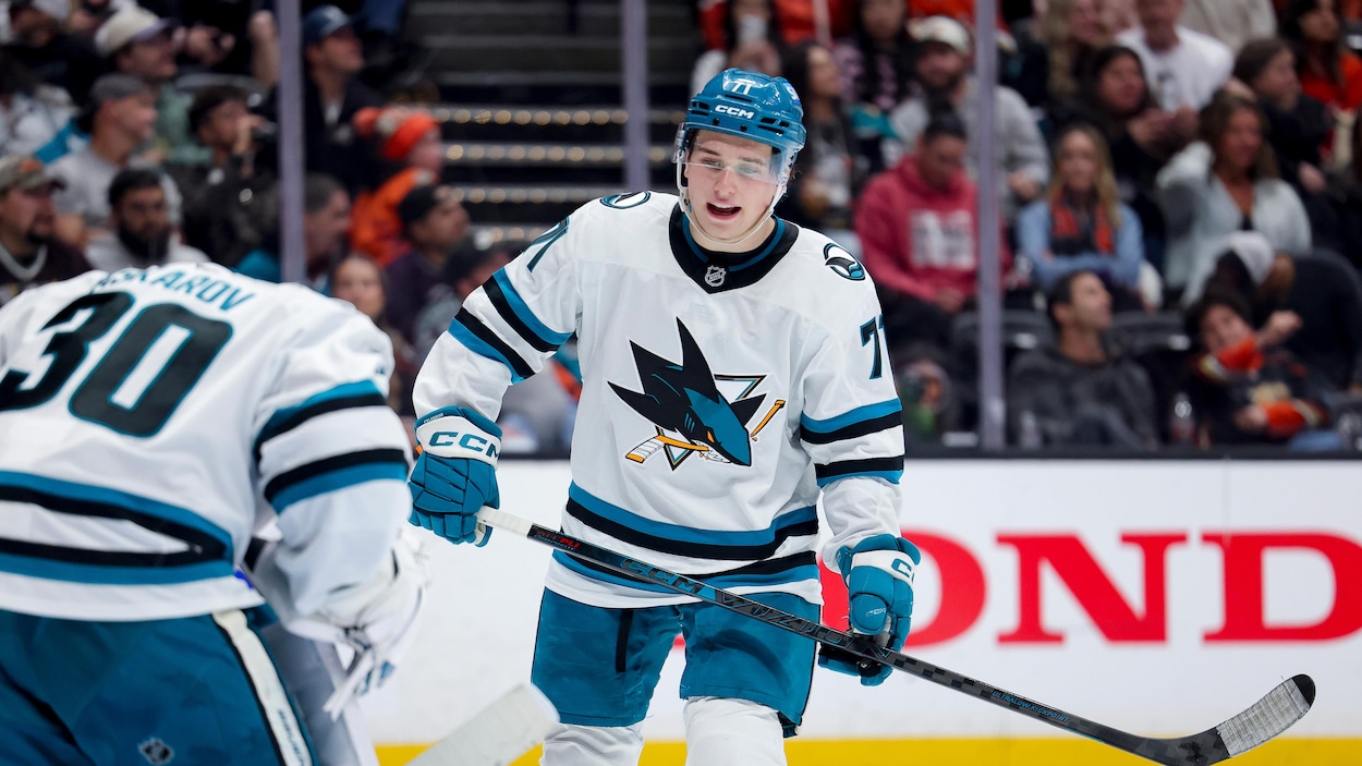 Macklin Celebrini nommé capitaine des Sharks