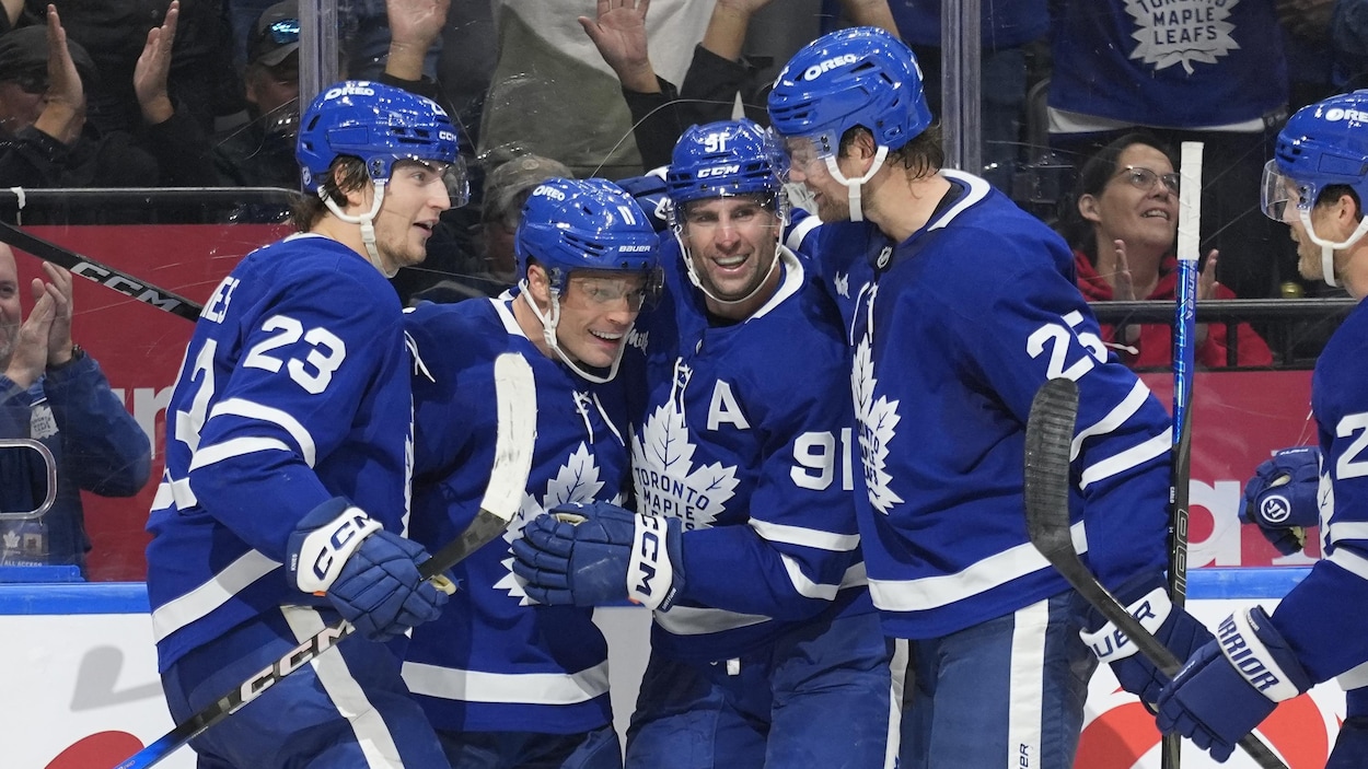 Domi donne la victoire aux Maple Leafs face aux Flames