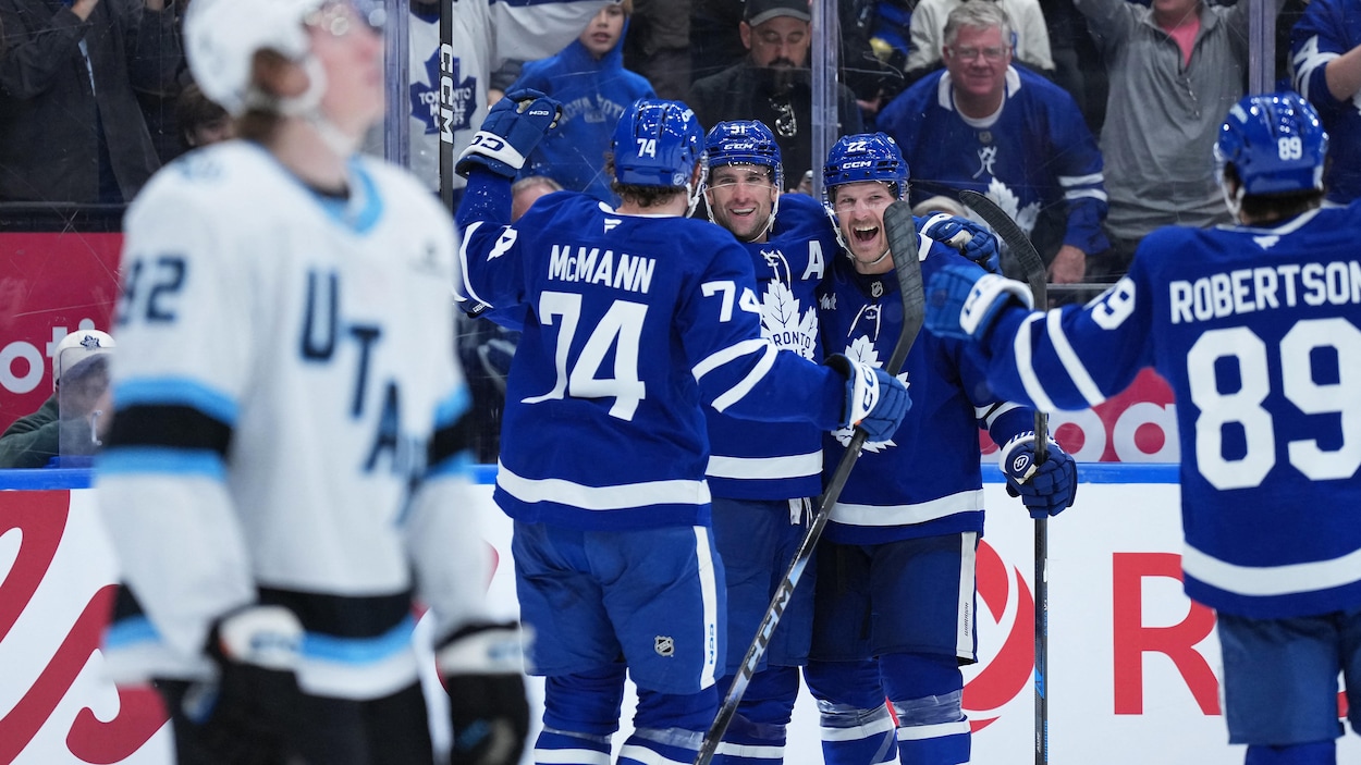 Les Maple Leafs s’imposent face au Mammoth