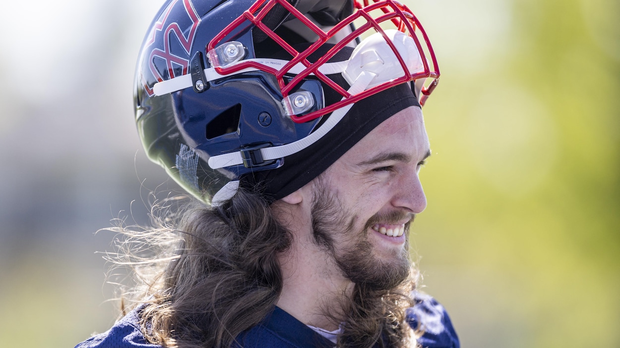 Marc-Antoine Dequoy rejoint les Alouettes à l’entraînement | Radio-Canada