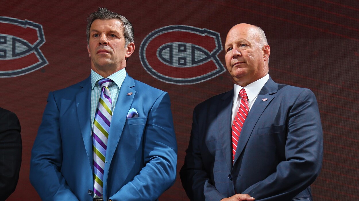 Marc Bergevin et Claude Julien.