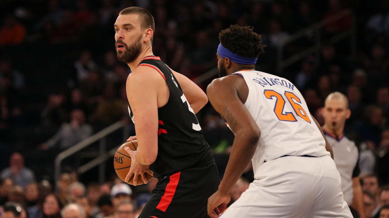 Marc Gasol (à gauche)