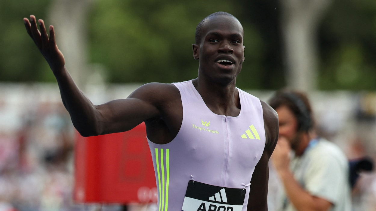Marco Arop termine au pied du podium au 800 m de Lausanne