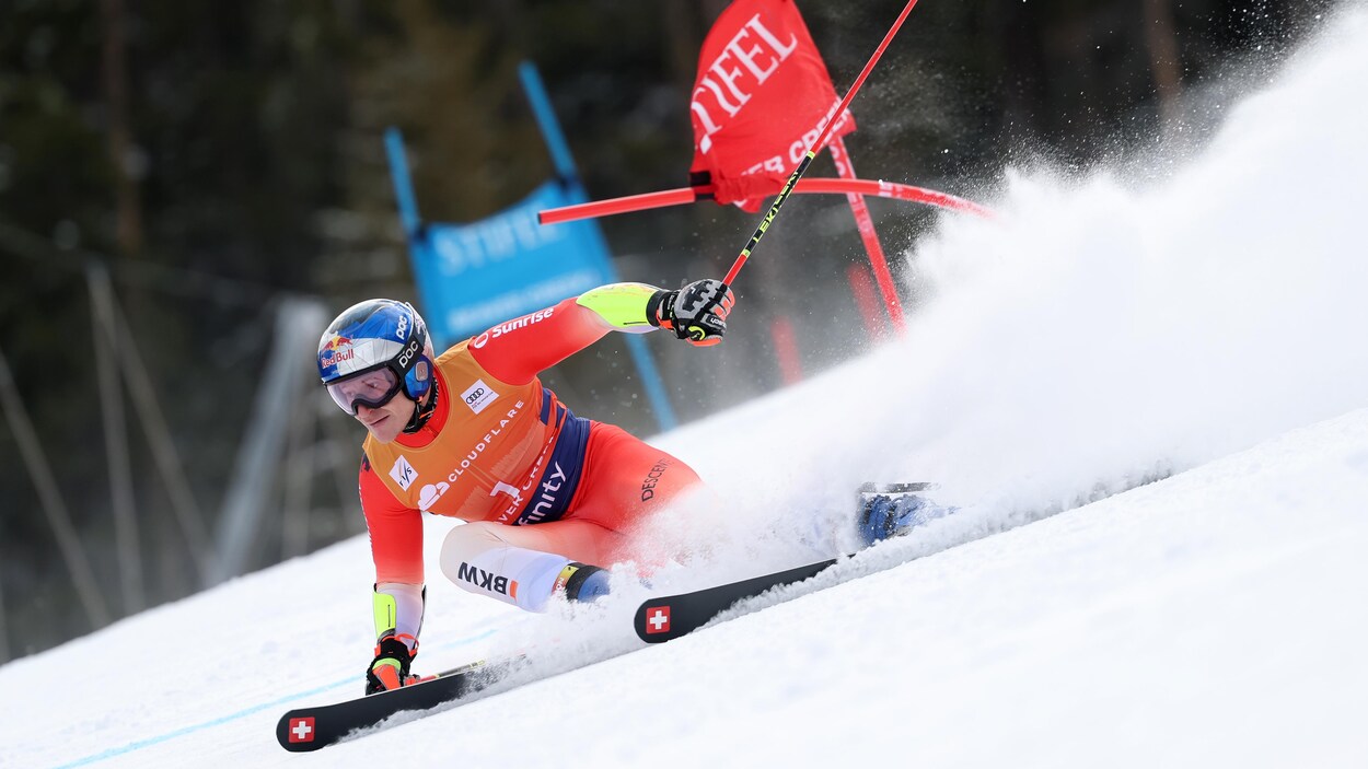 Après sa victoire en descente, Odermatt remporte le slalom géant de Beaver Creek