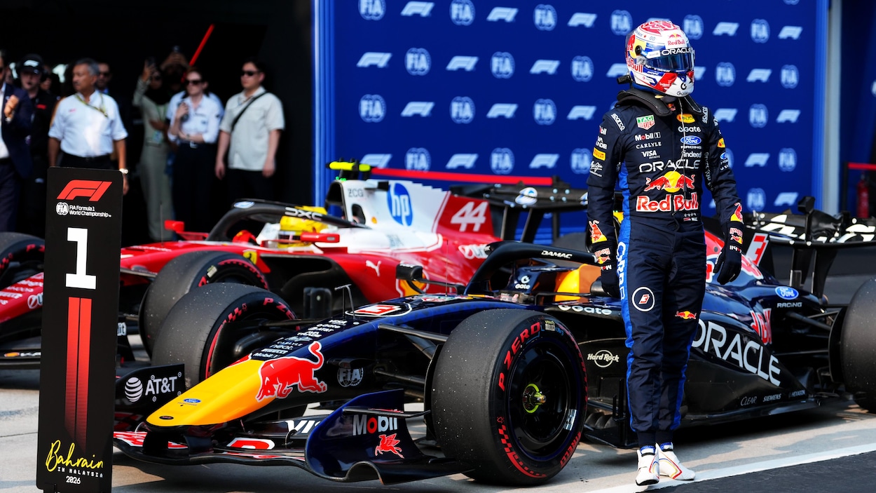 Max Verstappen décroche la position de tête au Grand Prix de Bahreïn en Malaisie