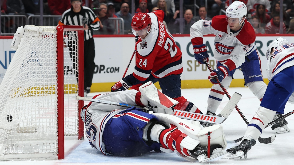 McMichael donne la victoire aux Capitals face au Canadien en prolongation
