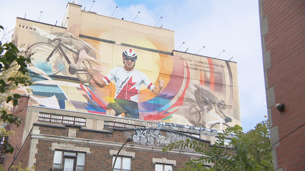 La murale d’Hugo Houle remplacée par celle de Michael Woods