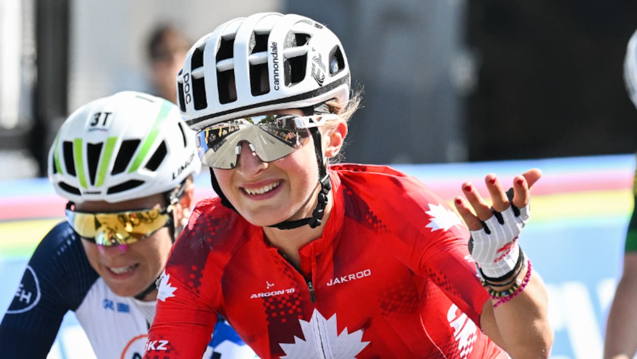 Magdeleine Vallières Mill forcée à l’abandon aux mondiaux de cyclisme à Montréal