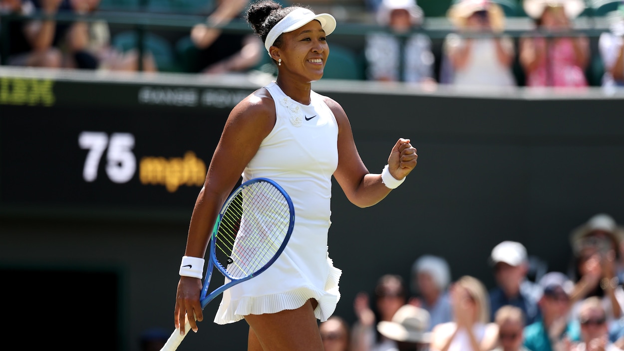 Osaka en huitièmes de finale à Wimbledon pour la première fois