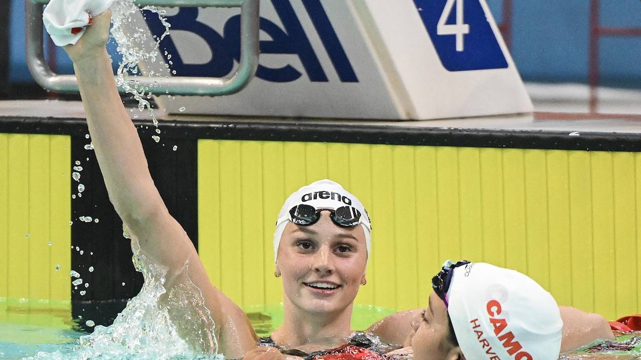 Record du monde pour Summer McIntosh au 200 m papillon
