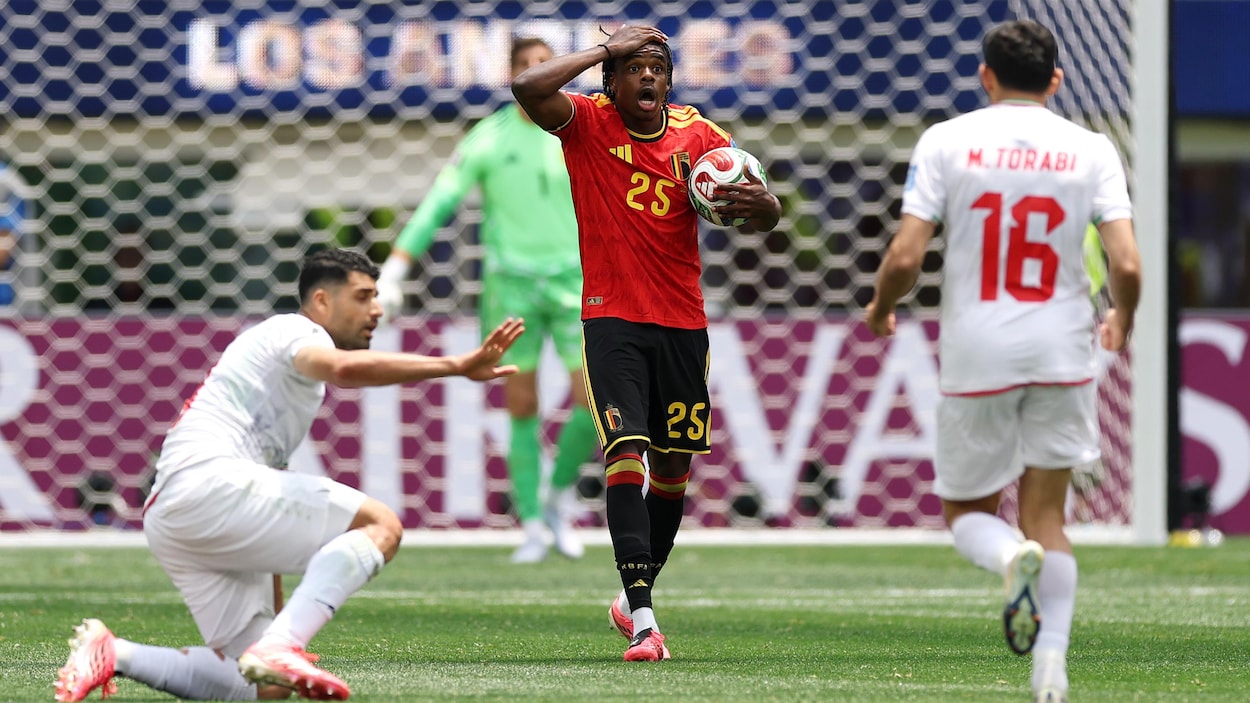 La Belgique sauve la nulle au Mondial face à un Iran combatif