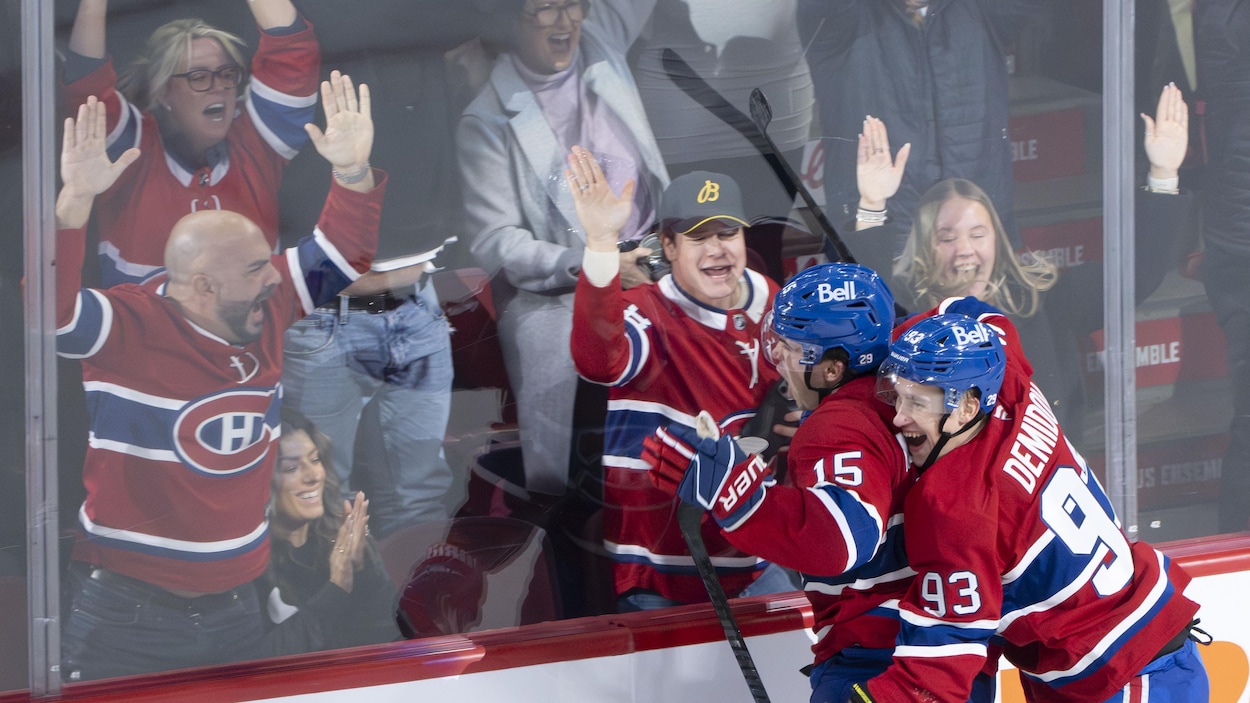 Le Canadien perd encore son avance, Demidov et Newhook sauvent les meubles