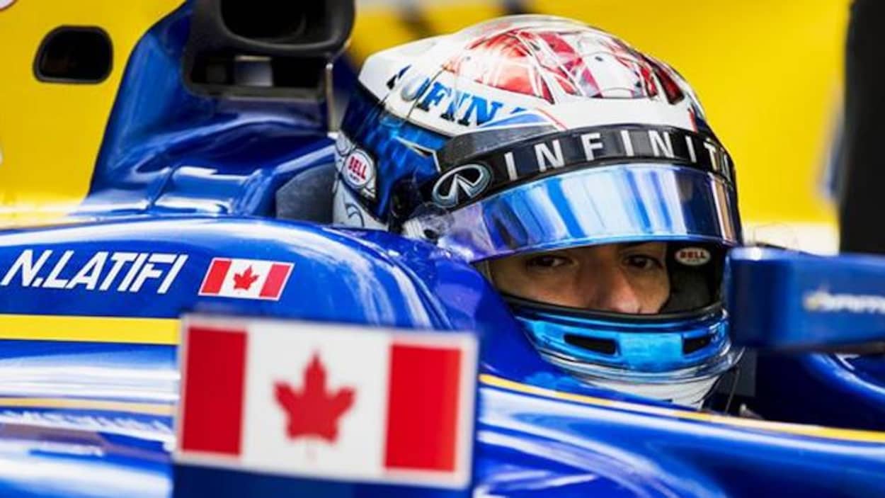 Nicholas Latifi dans la F2 de l'équipe DAMS