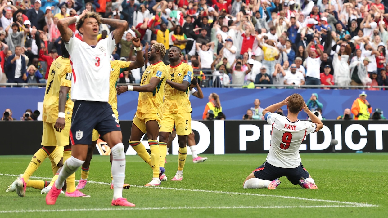 Le Ghana arrache un verdict nul à l’Angleterre