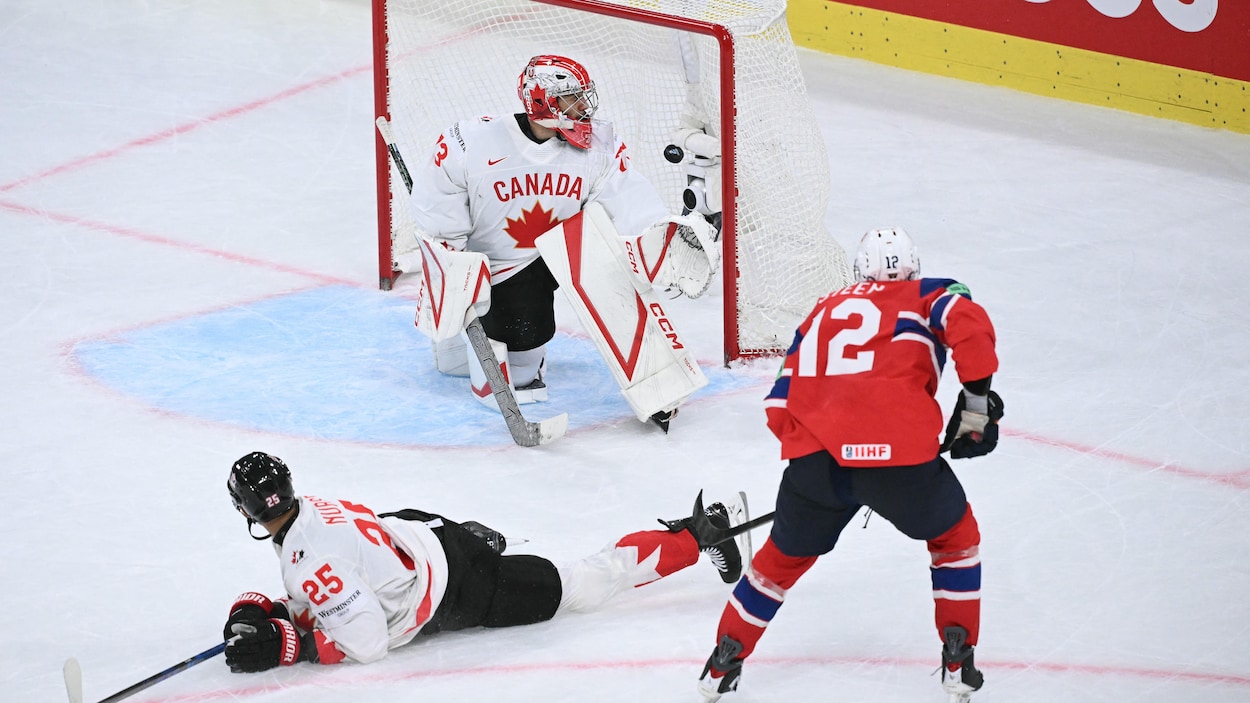 Le Canada battu par la Norvège dans le match de la médaille de bronze du mondial