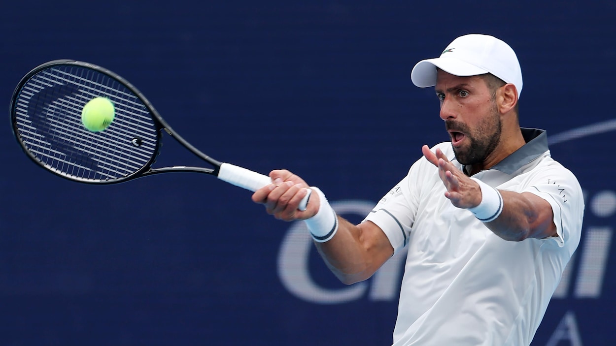 Novak Djokovic battu d’entrée au Masters de Cincinnati