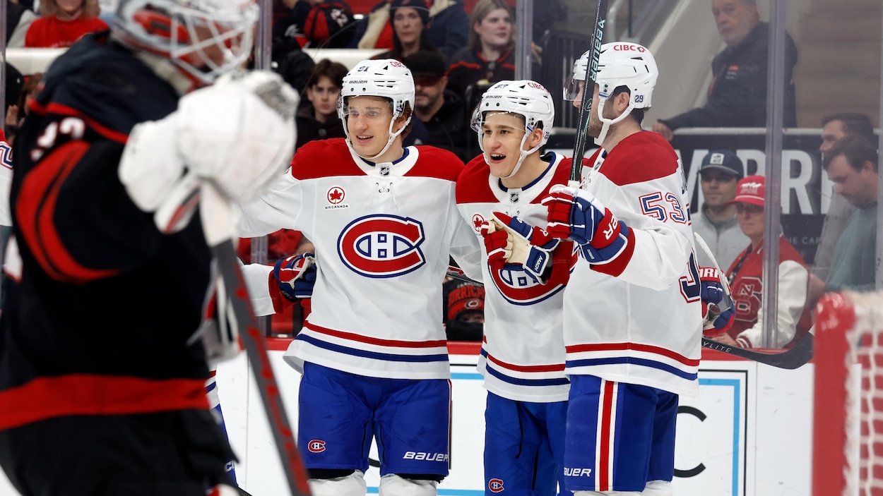 Le Canadien gagne un festival offensif en Caroline