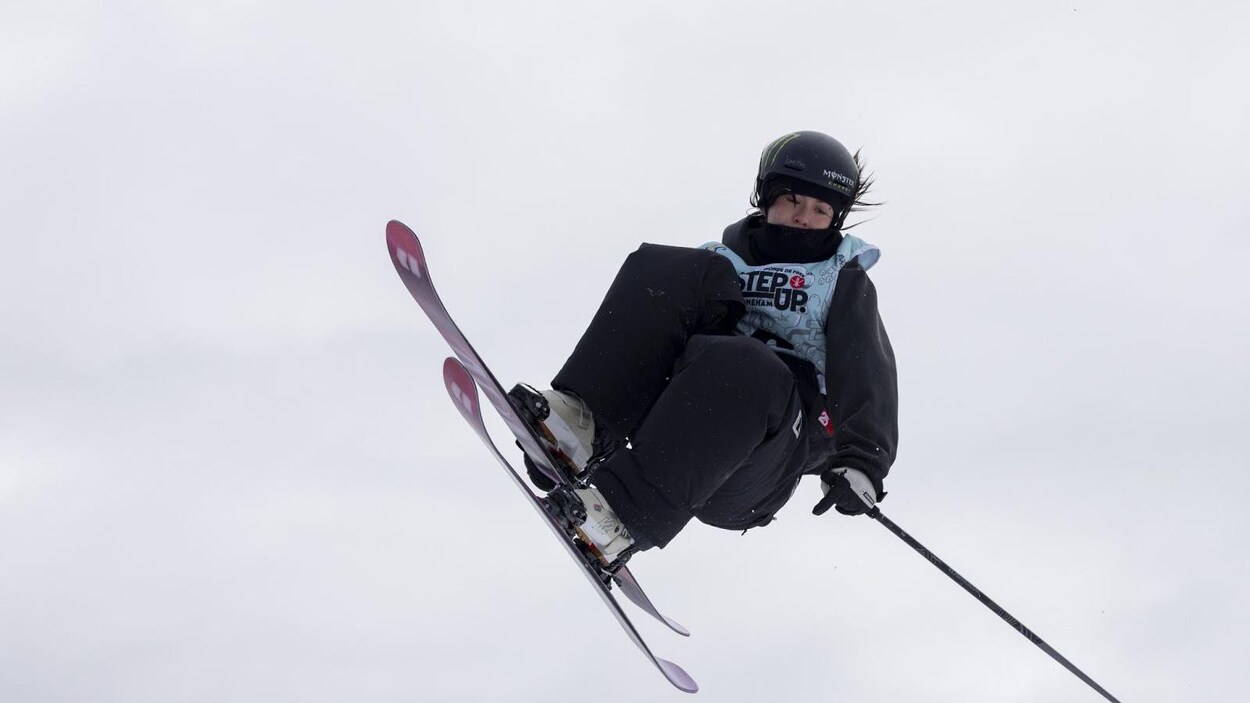 Olivia Asselin au pied du podium des mondiaux au grand saut