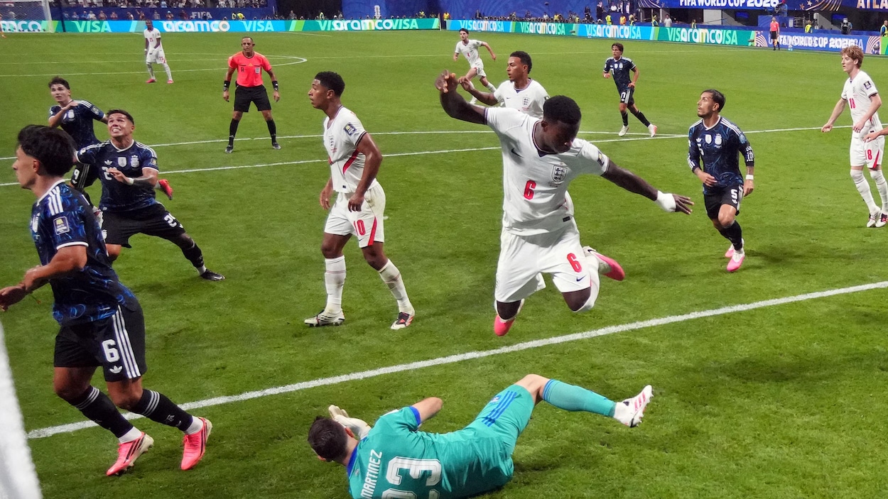 Coupe du monde : aucun but entre l’Angleterre et l’Argentine à la mi-temps