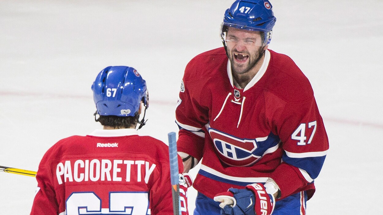Max Pacioretty et Alexander Radulov Max Pacioretty et Alexander Radulov
