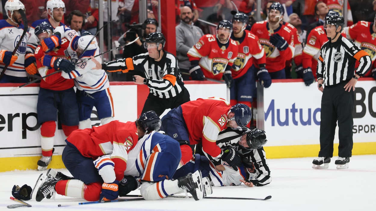 Les Panthers écrasent les Oilers dans le 3e match de la finale de la Coupe Stanley