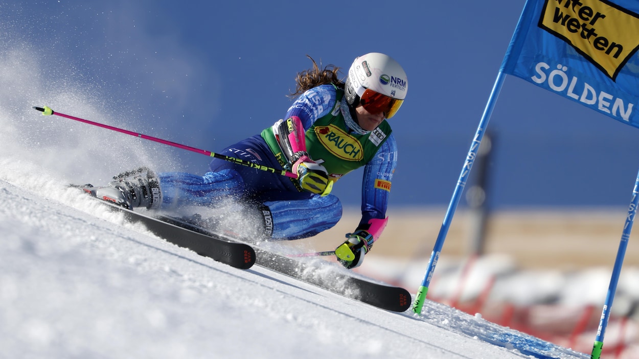 L’Américaine Moltzan remporte le slalom géant d’ouverture à Sölden