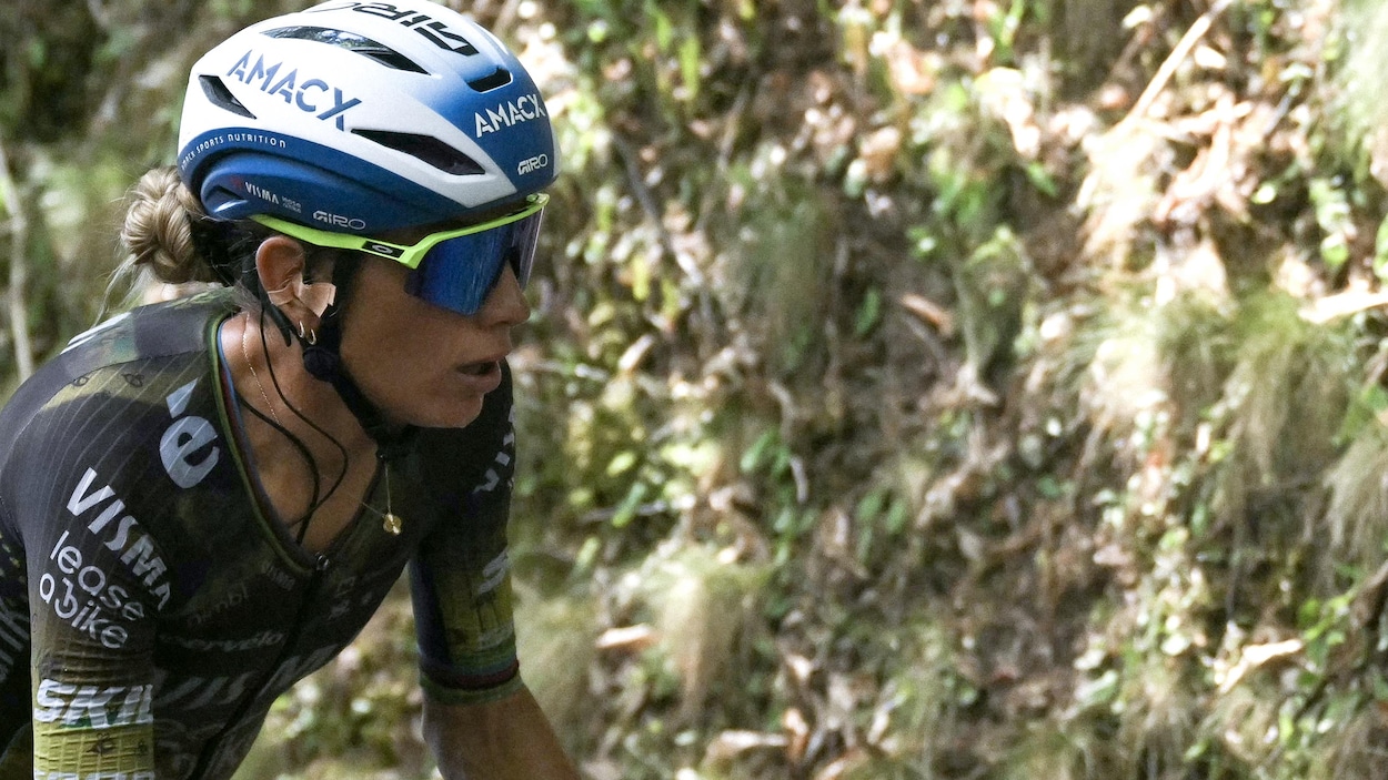 La championne en titre du Tour de France Pauline Ferrand-Prévot abandonne