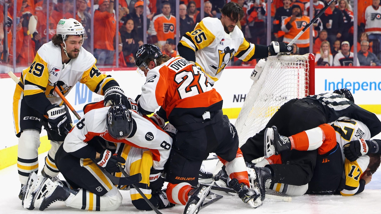 Défaits à Philadelphie, les Penguins font déjà face à l’élimination