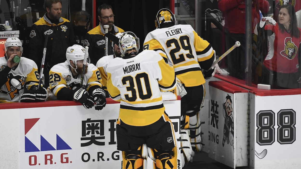 Matt Murray et Marc-André Fleury Matt Murray et Marc-André Fleury