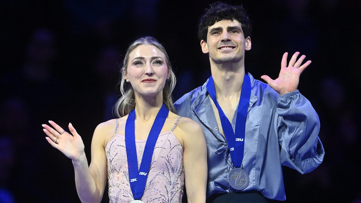 Piper Gilles et Paul Poirier décrochent l’argent en danse sur glace aux mondiaux
