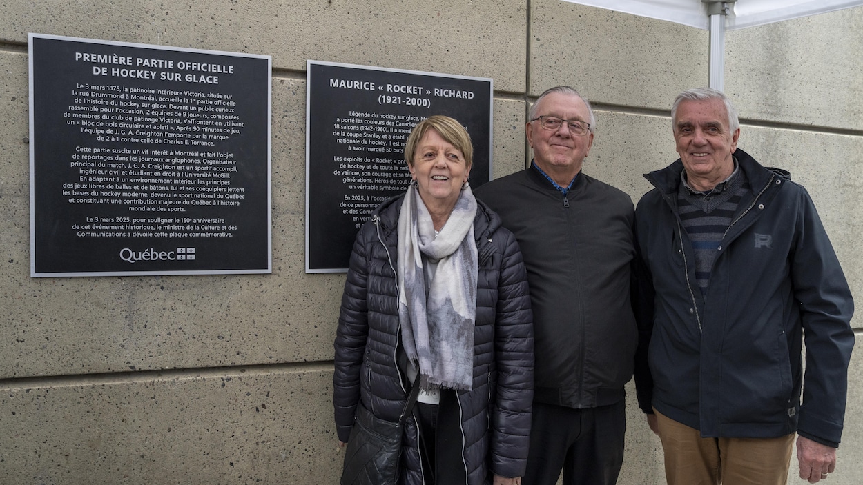 Maurice Richard et la première partie de hockey sont célébrés au Centre Bell