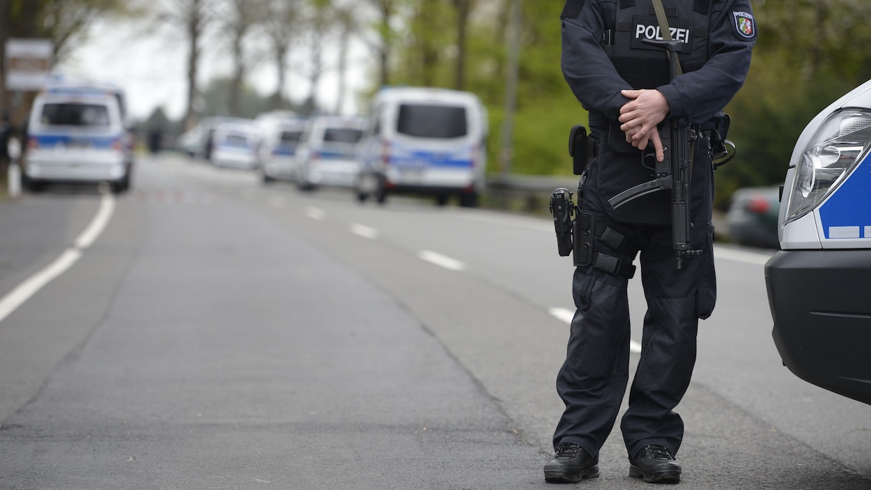 La sécurité a été renforcée en Allemagne. La sécurité a été renforcée en Allemagne.