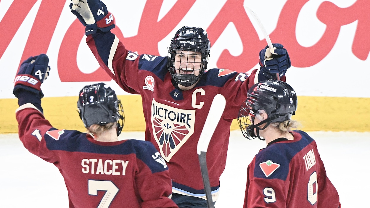 Grâce à Marie-Philip Poulin, la Victoire vient à bout du Frost en prolongation
